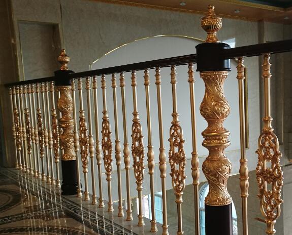 铝镁结构楼梯扶手定制(图2) 铝镁结构楼梯扶手定制(图2)