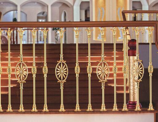 铝镁楼梯扶手定制(图1) 铝镁楼梯扶手定制(图1)