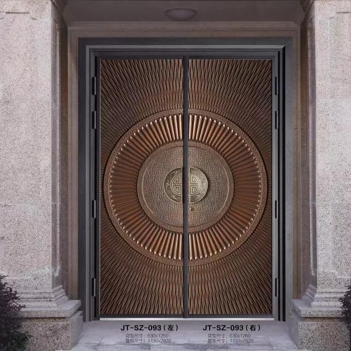 精雕铸铝门安装(图1) 精雕铸铝门安装(图1)